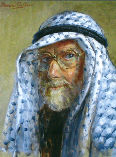 Dennis Gilbert self-portrait